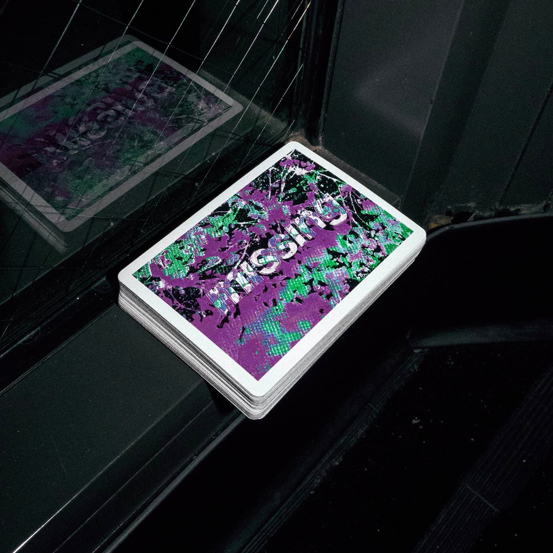 Databend (4) Four Playing Cards by Missing New York | X