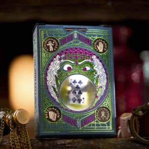 Odd Fellows - Madame Laveau Blue Tuck Playing Cards by Stockholm17
