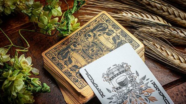 Hops & Barley (Copper) Beer Playing Cards by JOCU Playing Cards - Image 5