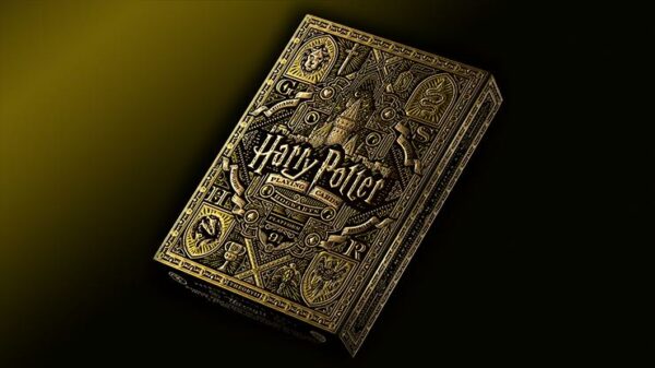 Harry Potter Hogwarts Hufflepuff House Playing Cards by Theory11