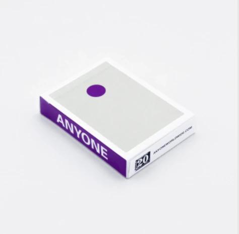 Anyone Worldwide Purple Dot Playing Cards | X-Decks Playing