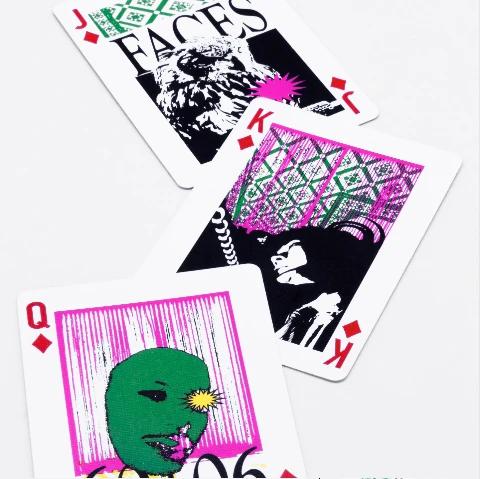 Anyone Worldwide Purple Houndstooth Playing Cards | X-Decks