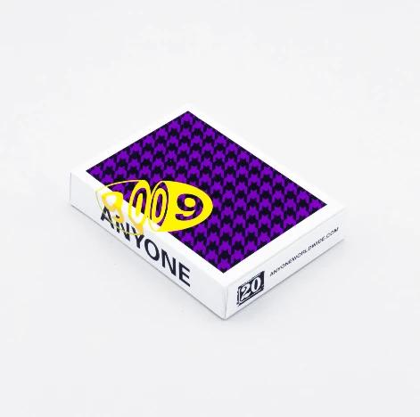 Anyone Worldwide Purple Houndstooth Playing Cards | X-Decks