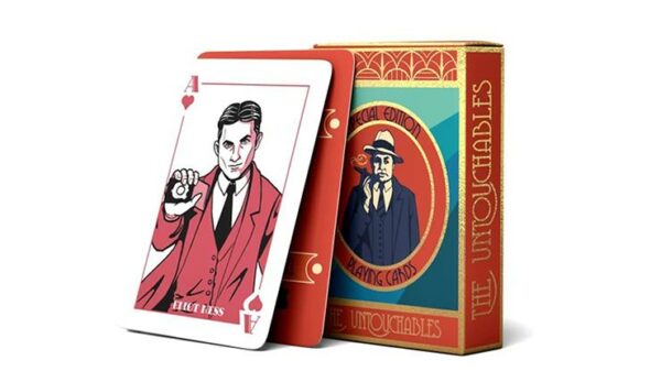 Untouchables (Capone Eliot Ness Sean Connery) Playing Cards by Pierre Huetter