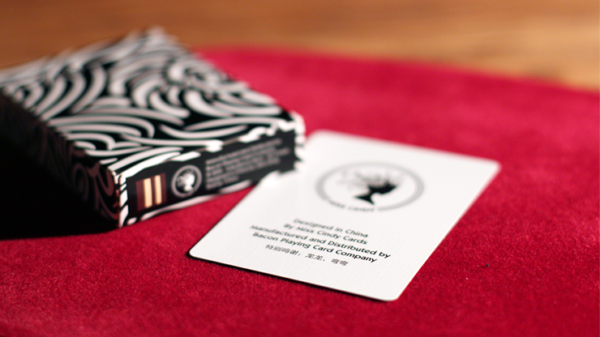 Turbulence (Black) by Bacon Playing Card Company x Jerry Song - Image 2