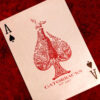 Red Metallic Gatorbacks Playing Cards by David Blaine - Image 2