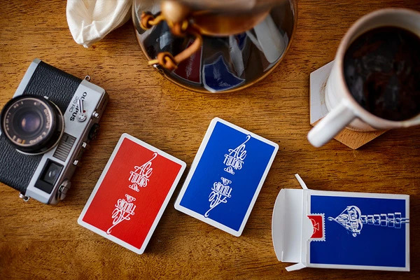 Ace Fulton's Casino 2019 (Classic Blue) Playing Cards by Brad