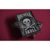 Bicycle Skull Metallic Spielkarten – Silbernes Totenkopf-Design, Von USPCC Gedruckt, Für Tricks & Spiele