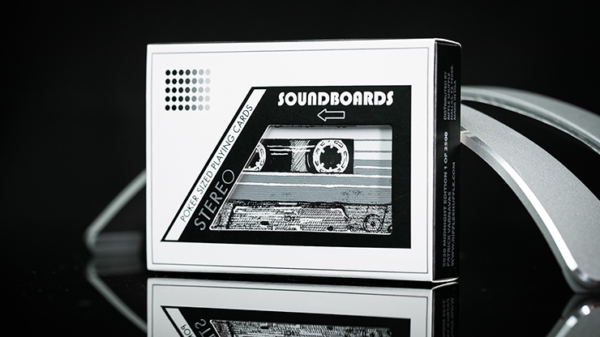 Soundboards Midnight Edition Playing Cards by Patrick Varnavas x Riffle Shuffle