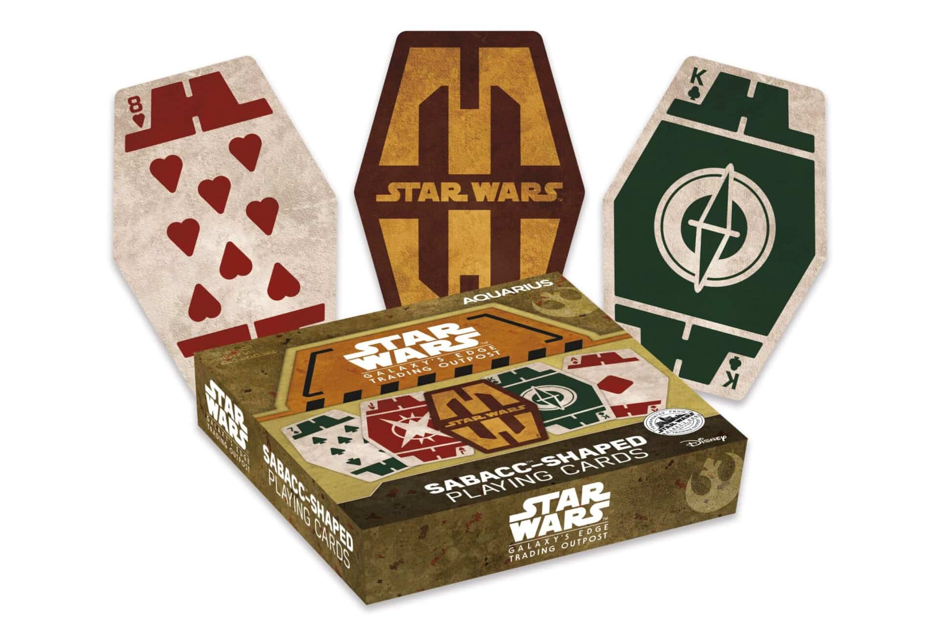 Star Wars Sabacc (Han Solo, Lando Calrissian) Shaped Playing Cards 2 by  AQUARIUS | X-Decks Playing Cards