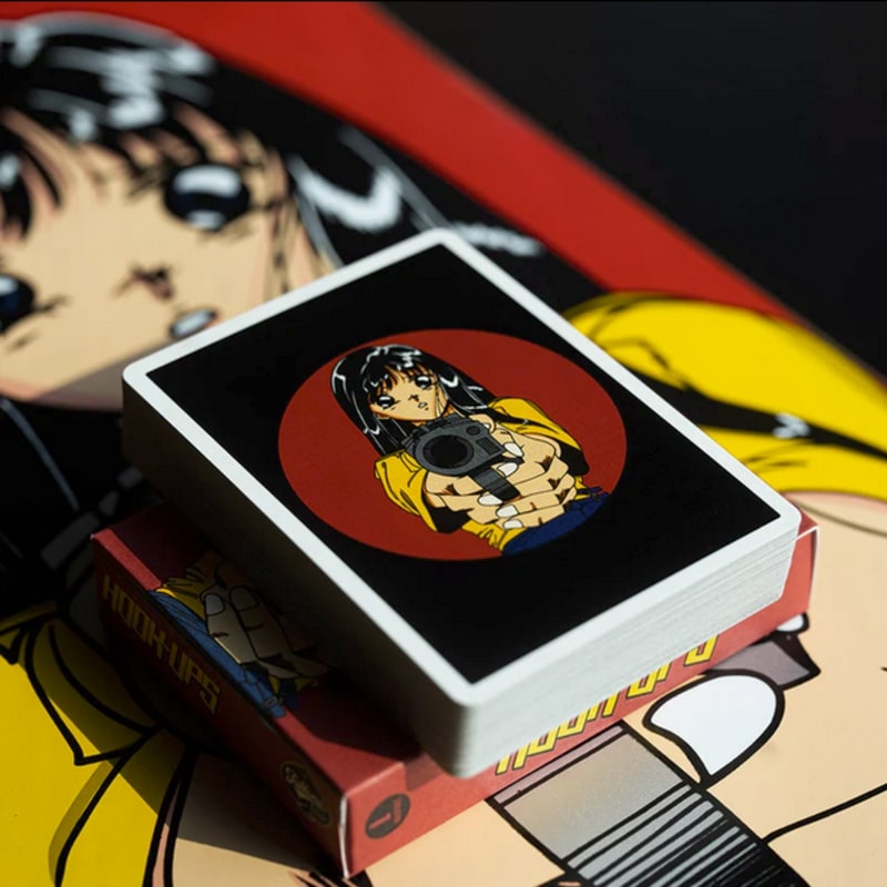 Hookups Barrel of a Gun (skateboard) Playing Cards by Jeremy Klein