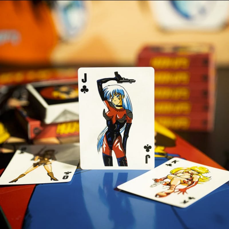 Hookups Barrel of a Gun (skateboard) Playing Cards by Jeremy Klein