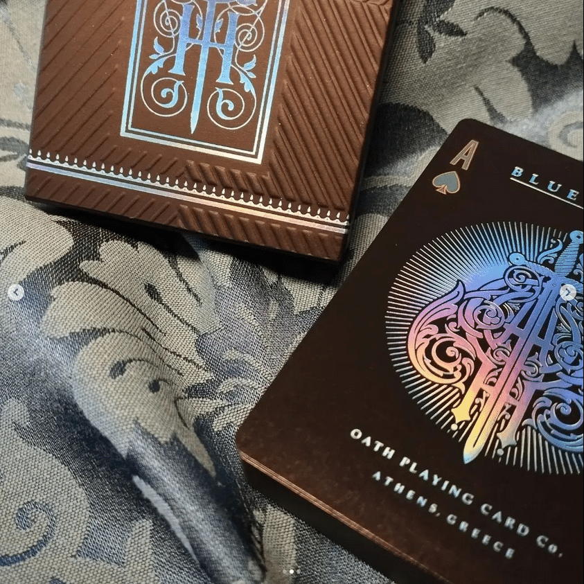 Standard Blue Prism Playing Cards by Oath Playing Cards | X-Decks