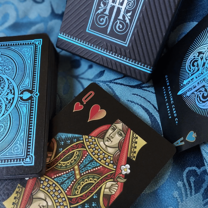 Standard Blue Prism Playing Cards by Oath Playing Cards | X-Decks