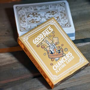 Chancers V6 Gold Playing Cards by Good Pals