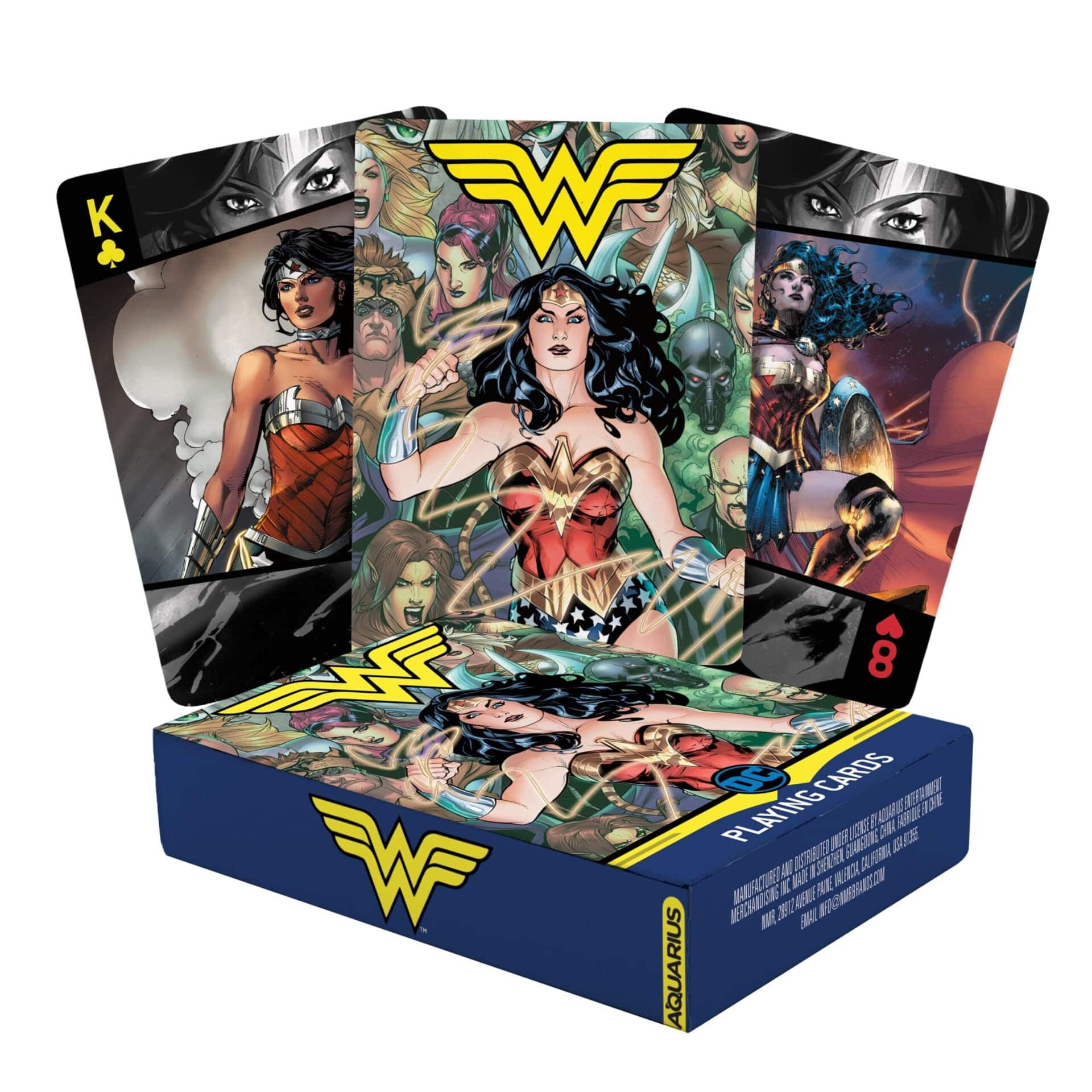 Wonder Woman Spielkarten – Offiziell Lizenziertes DC-Comics-Kartendeck Für Spieleabende & Fans