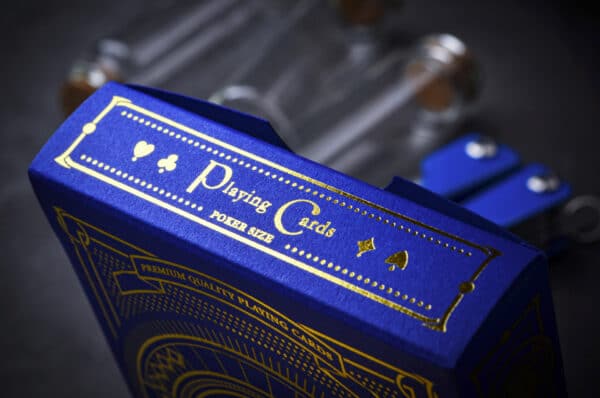 Pinocchio Sapphire Playing Cards (Blue) by Elettra Deganello - Image 4