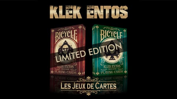 Bicycle Klek Entos Red (Marked) Playing Cards by USPCC - Image 6
