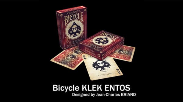 Bicycle Klek Entos Red (Marked) Playing Cards by USPCC - Image 5