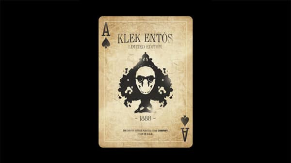 Bicycle Klek Entos Red (Marked) Playing Cards by USPCC - Image 4
