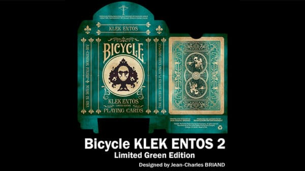 Bicycle Klek Entos Green (Marked) Playing Cards by USPCC - Image 3