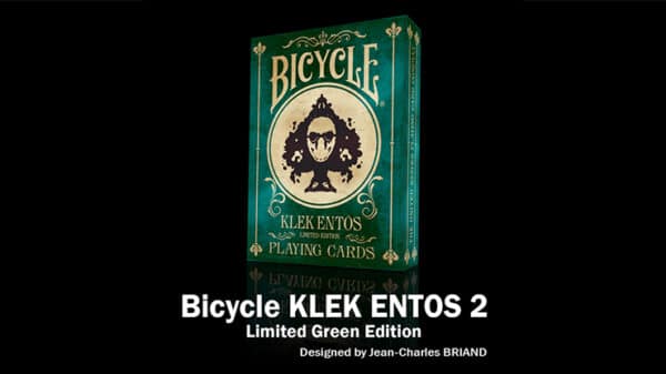 Bicycle Klek Entos Green (Marked) Playing Cards by USPCC