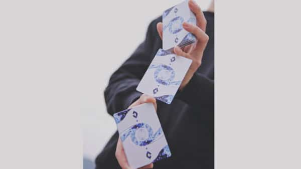 Fluid Art (Blue) Cardistry Edition Playing Cards By TCC - Image 5