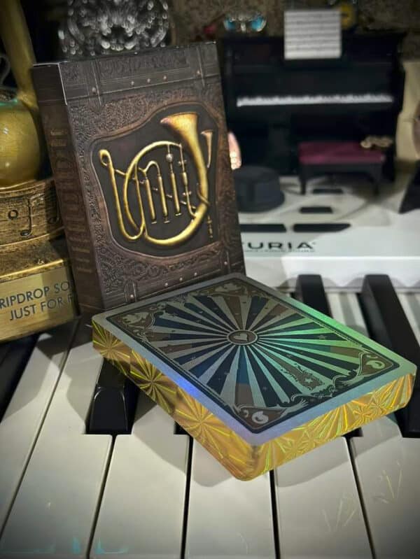 To the Sky Ultra (Gilded) Unity Playing Cards by Dexter Amistad