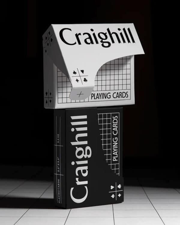 Craighill Playing Cards Black Box by Art of Play