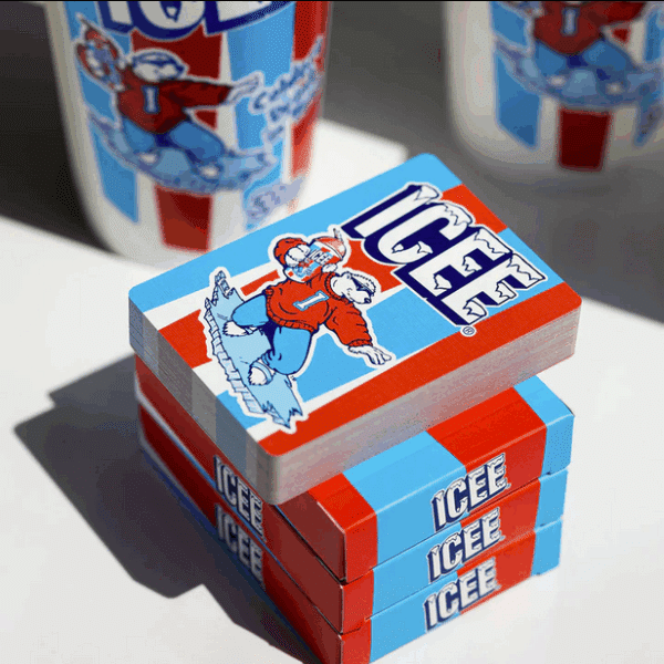 Icee Bear Official Playing Cards by Fulton - Image 2