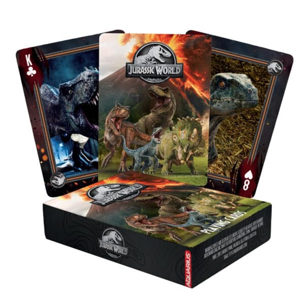 Jurassic World (Dinosaurs) Playing Cards by AQUARIUS