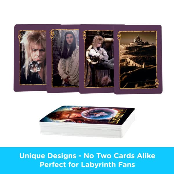 Labyrinth (Jareth, Sarah, Ludo) Playing Cards by AQUARIUS - Image 3