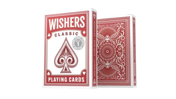 Wishers Classic Red by Sequel Playing Cards Rick Davidson