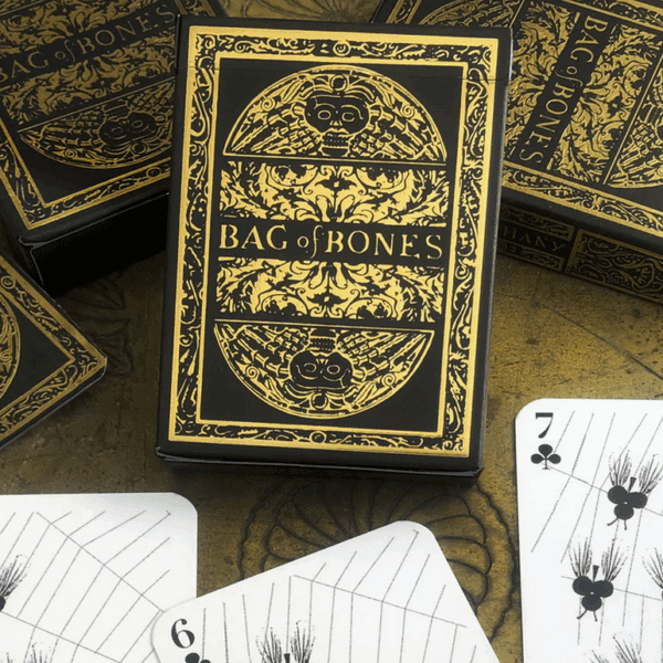Bag of Bones Playing Cards - Premium Gold Edition by Artiphany John Littleboy
