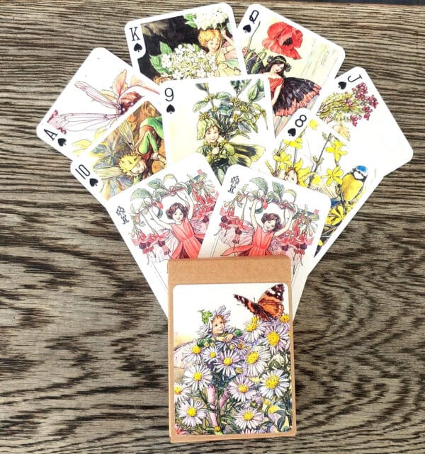 Flower Fairy Playing Cards Cicely Mary Barker Children Book Illustration - Image 3