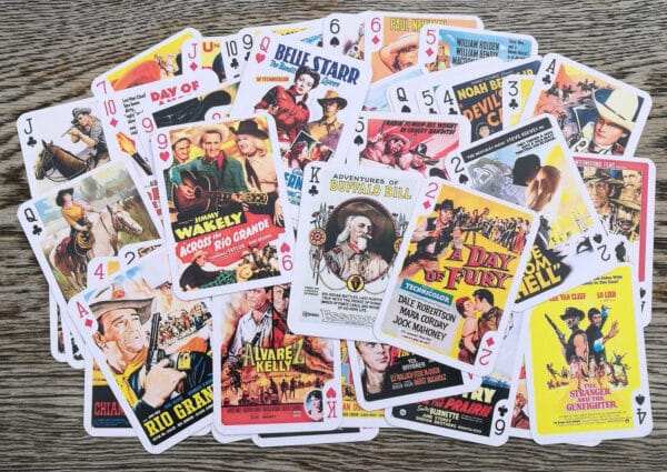 Spaghetti Western Movie Poster Playing Cards - Clint Eastwood Sergio Leone - Image 4