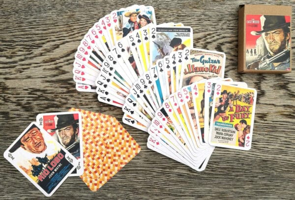 Spaghetti Western Movie Poster Playing Cards - Clint Eastwood Sergio Leone - Image 3