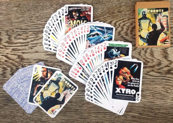 Sci-Fi B-Movie Poster Art Playing Cards- Blade Runner Barbarella Tron Terminator - Image 3
