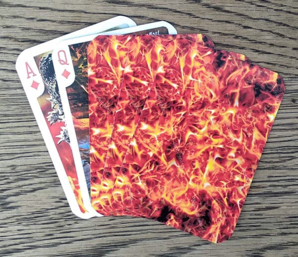 Kaiju Playing Cards - Godzilla Rodan Mothra Kong Vintage Japan Movie Poster Art - Image 4