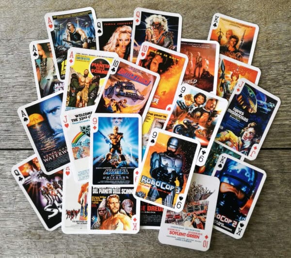 Post-Apocalyptic B-Movie Poster Playing Cards- Mad Max Logans Run Robocop - Image 4