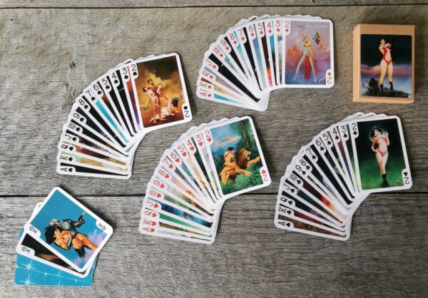 Vampirella Pin-Up Playing Cards Vintage Fantasy Comic Art by Enrich Torres - Image 3