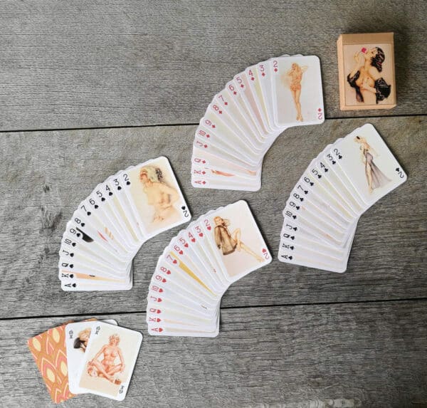 Pin-up Girls Playing Cards Vintage Retro Figure Art by Alberto Vargas - Image 3