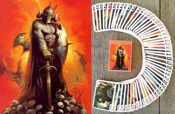 Ken Kelly FANTASY Playing Cards - Frazetta, Conan, KISS, Sword & Sorcery Art