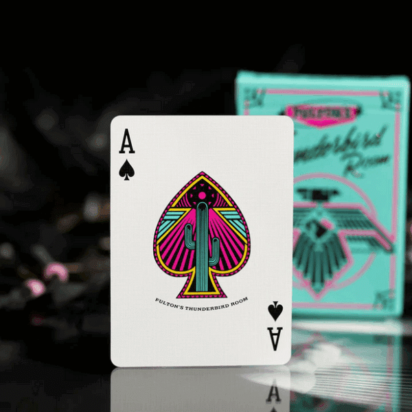 Fulton's Thunderbird Room Turquoise Edition Playing Cards by Fulton - Image 4