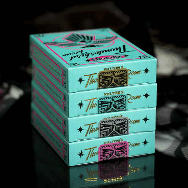 Fulton's Thunderbird Room Turquoise Limited Gilded-Gold by Fulton - Image 3