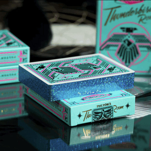 Fulton's Thunderbird Room Turquoise Limited Gilded-Blue by Fulton
