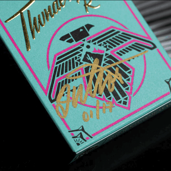 Fulton's Thunderbird Room Turquoise Signed AP by Fulton - Image 2