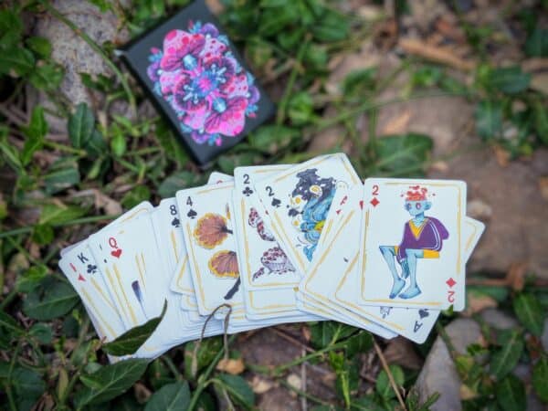 Shroom Ladies - Funguary Pin-Up Fungi Fairy Playing Cards by Karina Gazizova - Image 5