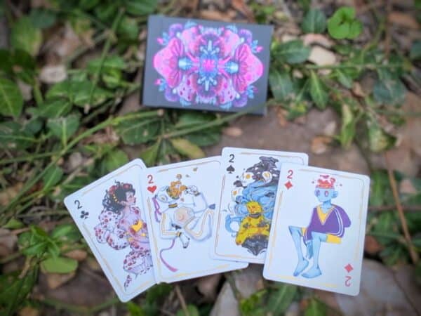 Shroom Ladies - Funguary Pin-Up Fungi Fairy Playing Cards by Karina Gazizova - Image 2