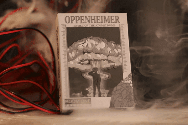 Oppenheimer Fission Grey Edition Playing Cards by Room One